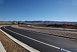 Bike lanes gentle curve - Street Art of Grand Junction