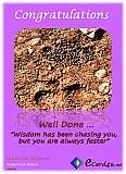 Footprints in Nature - Congratulations ... ECard4u
