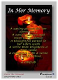 In Her Memory - In Memoria - ECard4u