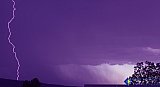 Lightning at 4 PM - Gallery 3.3  Water and Sky
