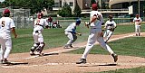 Run down - in a pickle on July 4, American Legion Baseball Tournament. - Gallery 5.2  Sports