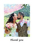Our Wedding - Paintings  Drawings & Art ...  Note Cards