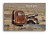 Two old Coyote at Rest - Thank You ... Greeting Cards