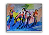 Groovy Relaxation - Love and Art ... Greeting Cards