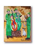 Contented Rhythm - Love and Art ... Greeting Cards