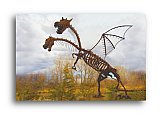 Metal of Dinosaurs - Share the Moment ... Note Cards