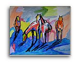 Groovy Relaxation - Paintings  Drawings & Art ...  Note Cards